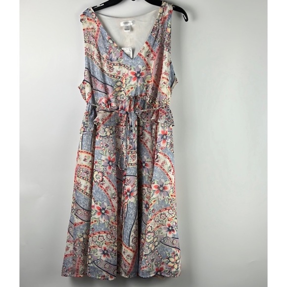 Motherhood Maternity Dresses & Skirts - Motherhood Maternity Printed A-Line Dress Sz: L